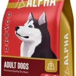 Generic ALPHA Dry Food for Adult Dogs (10kg), Chicken Flavor, 10kg