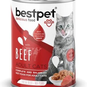 BESTPET ADULT CAT BEEF 400 GM