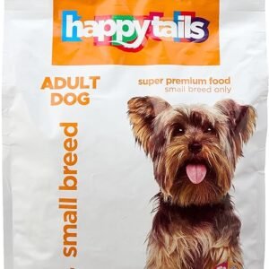 happy tails Small Breed Dry Food for Dogs, 4 Kilograms