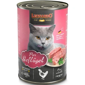 Leonardo Wet Food with Chicken for Adult Cats (3-5kg) 200gr