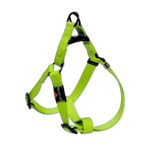 Nunbell Medium Black & Green Dog Harness
