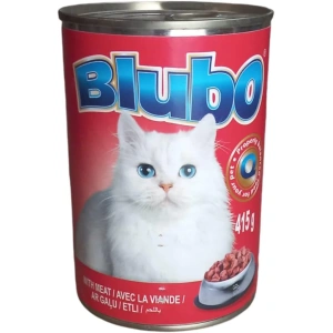 Blubo Wet Cat Food with Meat 415g