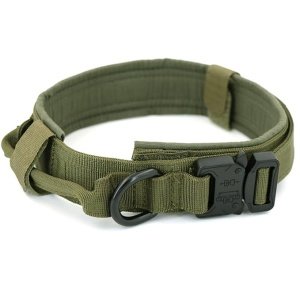 Pet Vogue Large Green Police Dog Collar