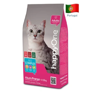 Happy One Dry Food with Chicken & Tuna for Adult Cats 10kg