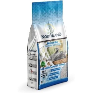 North Land Bentonite Clumping Cat Litter Marseille Soap Scent 10L