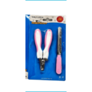 Hello Mickey Pink & White Pet Nail Clipper with Filer