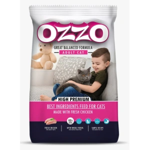 Ozzo Dry Food with Chicken for Sensitive Adult Cats 10 kg