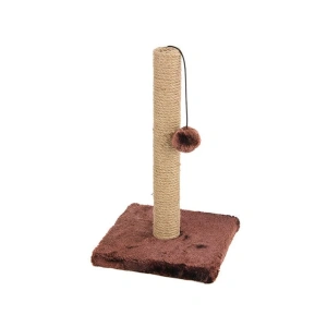 Pawise Cat Scratcher Post with Hanging Toy (26x26x43cm)