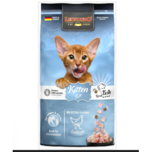 Leonardo GF Dry Food with Poultry for for Kittens  Pregnant & Nursing Cats (0-12 Months)1.8kg