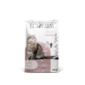 Ecofarm Dry Food with Chicken for Adult Cats
