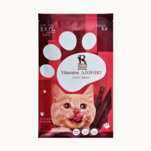 Rich Stick Cat Treats with Liver  Taurine & Vitamins