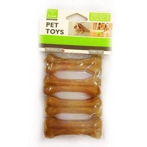 Nunbell Small Bone Shape Chew Dog Toys 4 per pack