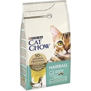 Purina Cat Chow Hairball Control Dry Food with Chicken for Adult Cats 1.5kg