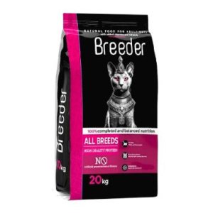 Breeder Dry Cat Food with Vitamins & Minerals 20kg