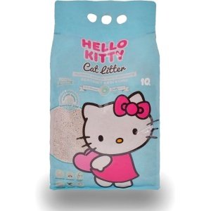 Hello Kitty Eco-Friendly White Bentonite Clumping Cat Litter Marseille Soap Scent 10L