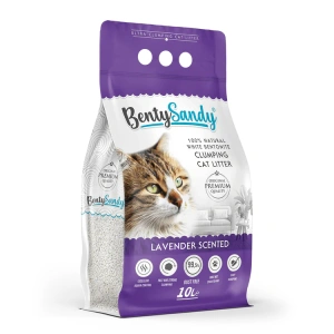 BentySandy Ultra Clumping Cat Litter Lavender Scent 20l