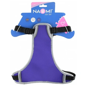Naomi Medium Purple & Gray Dog Harness