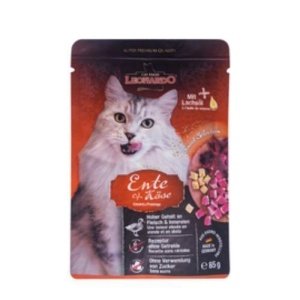 Leonardo Wet Cat Food with duck cheese 85 gr