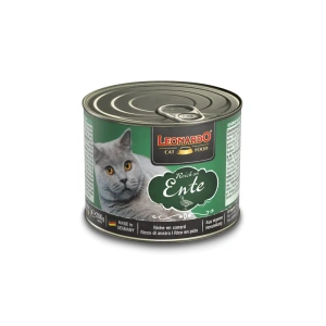 Leonardo Wet Food with Duck for Adult Cats 200gr