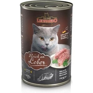 Leonardo Wet Food with Liver for Adult Cats 200gr
