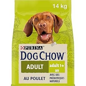 Purina Dog Chow Dry Food with Chicken for Adult Dogs (1+ Years) 14kg
