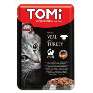 TOMI   veal & turky 100g